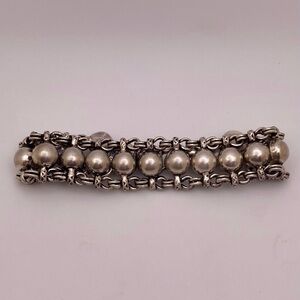 Vintage Sterling silver BOHO bracelet